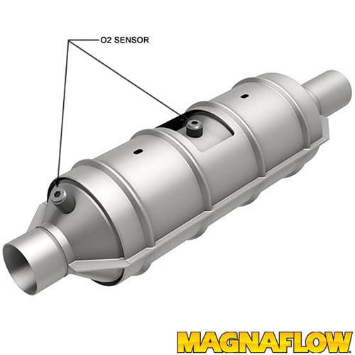 MagnaFlow Exhaust Products MagnaFlow Exhaust Products 55300 Standard Grade Universal Catalytic Converter
