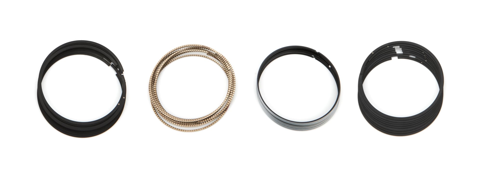 Mahle Motorsport Mahle Motorsport 3791MS-112 Ring (set) - 1.0mm, 1.0mm, 2.0mm Standard Tension +.005 File Fit Rings