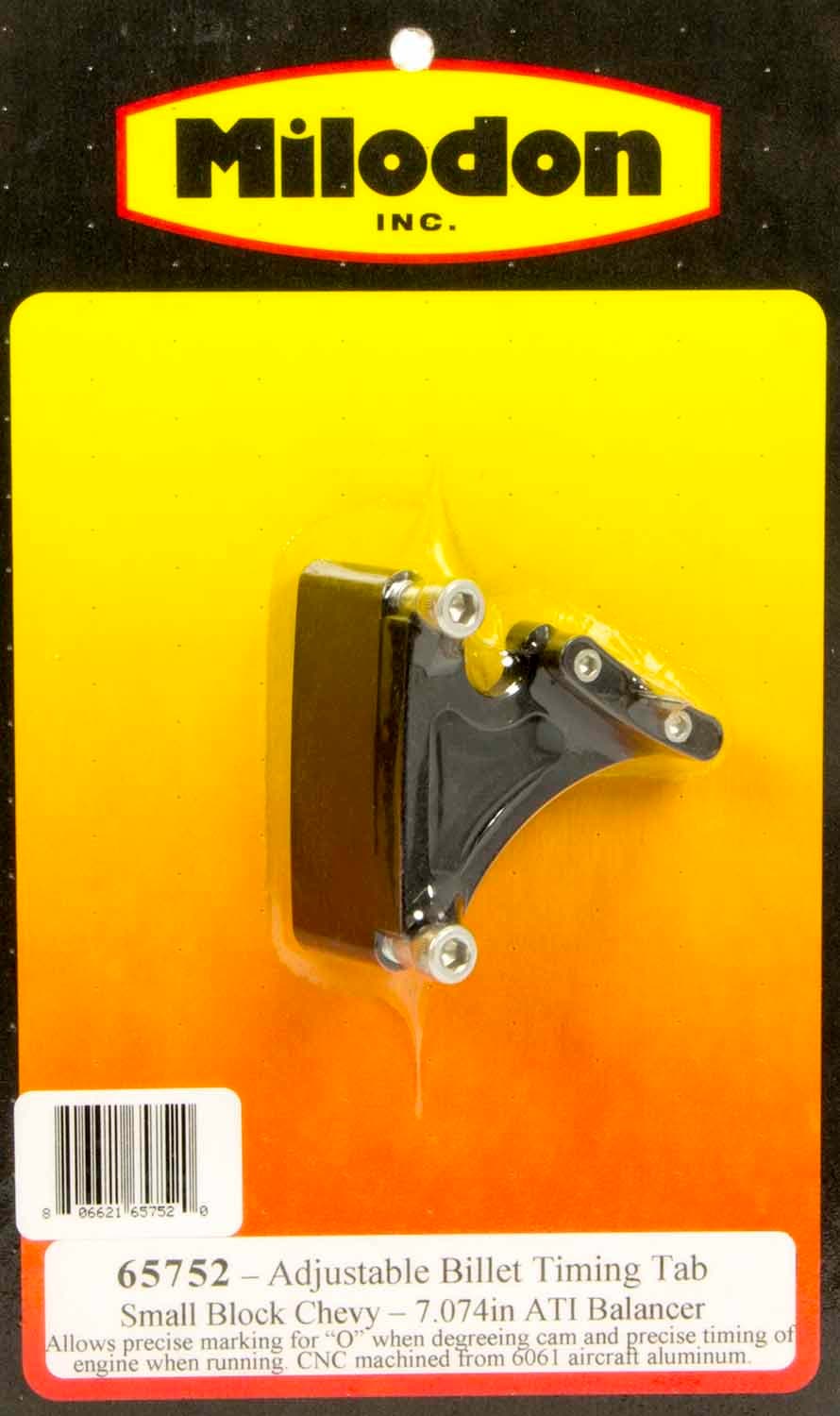 Milodon SBC Timing Pointer - 7.074 ATI Balancer