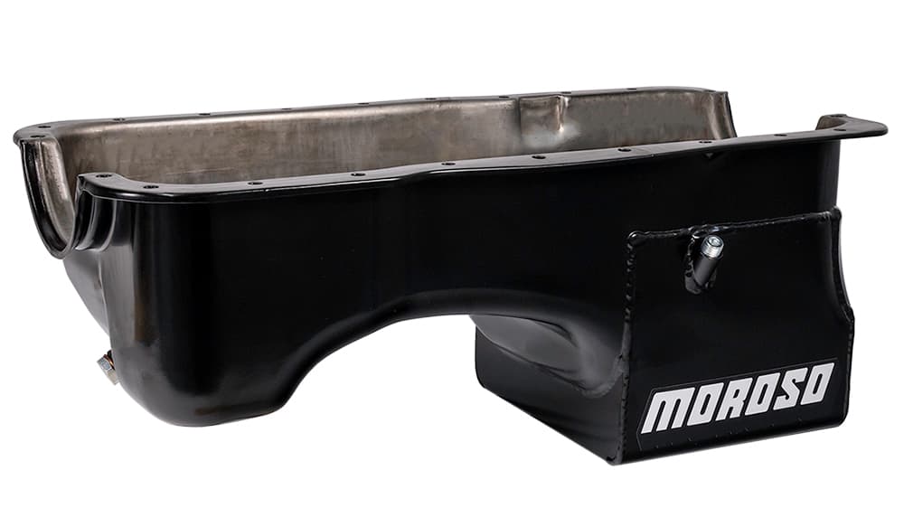 Moroso SBF 5.0L Oil Pan w/Deep Rear Sump- 7qt.