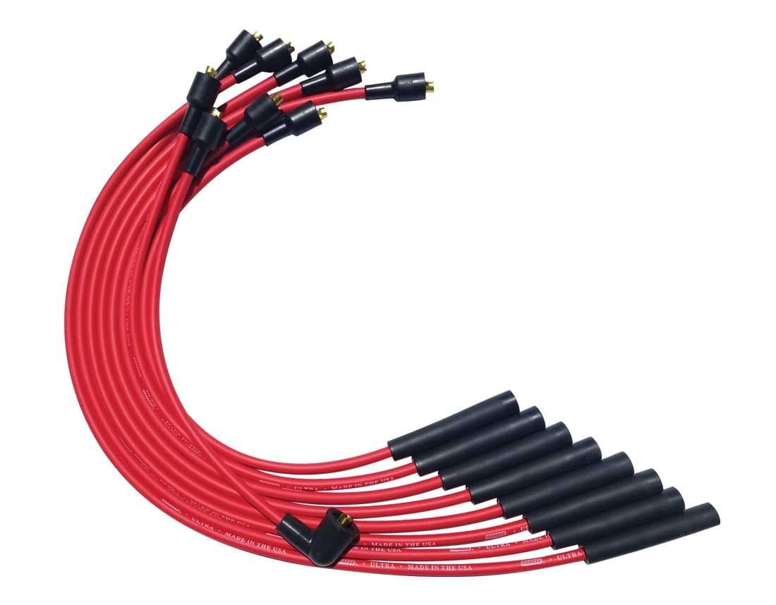 Moroso WIRE SET ULTRA SB CHRYSLER MOPAR 273318340360 STR PLUG HEI RED WIRE