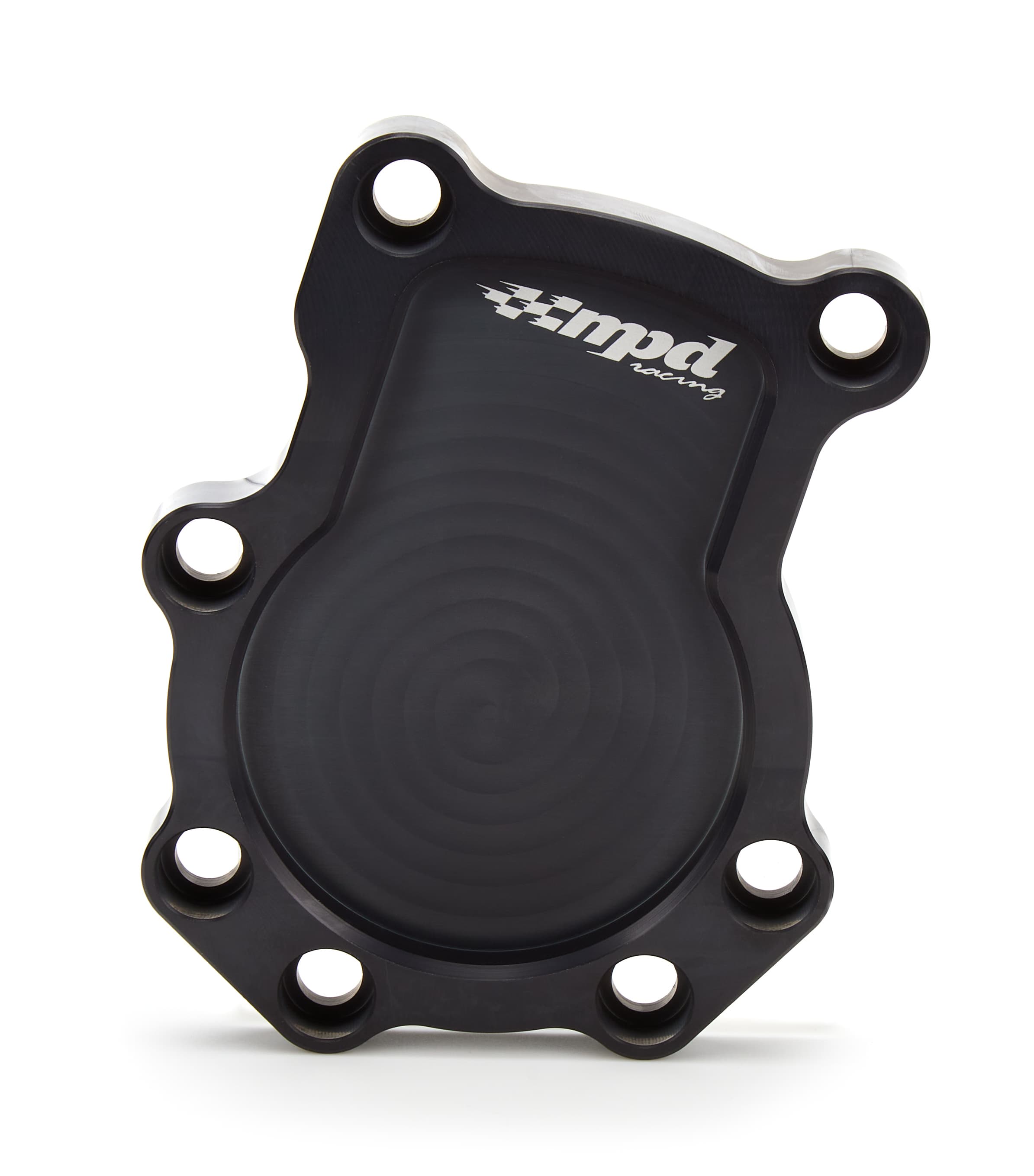 MPD Racing Dry Sump Block Off Plate Black Aluminum