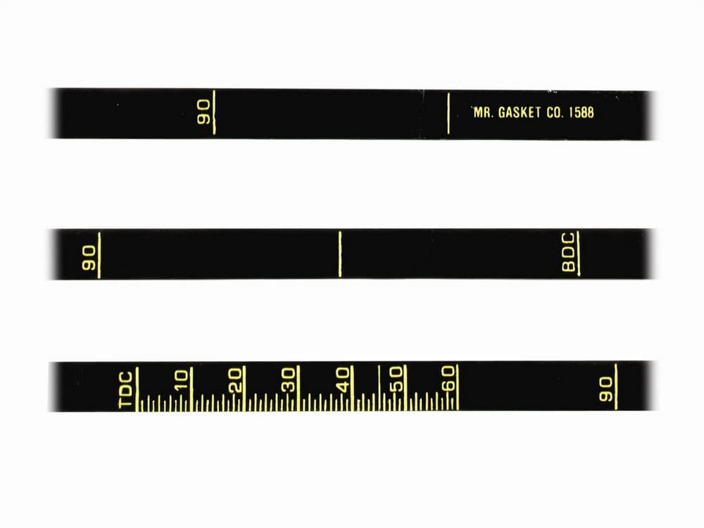 Mr Gasket TIMING TAPE CHEVY 6 3/4 INCH