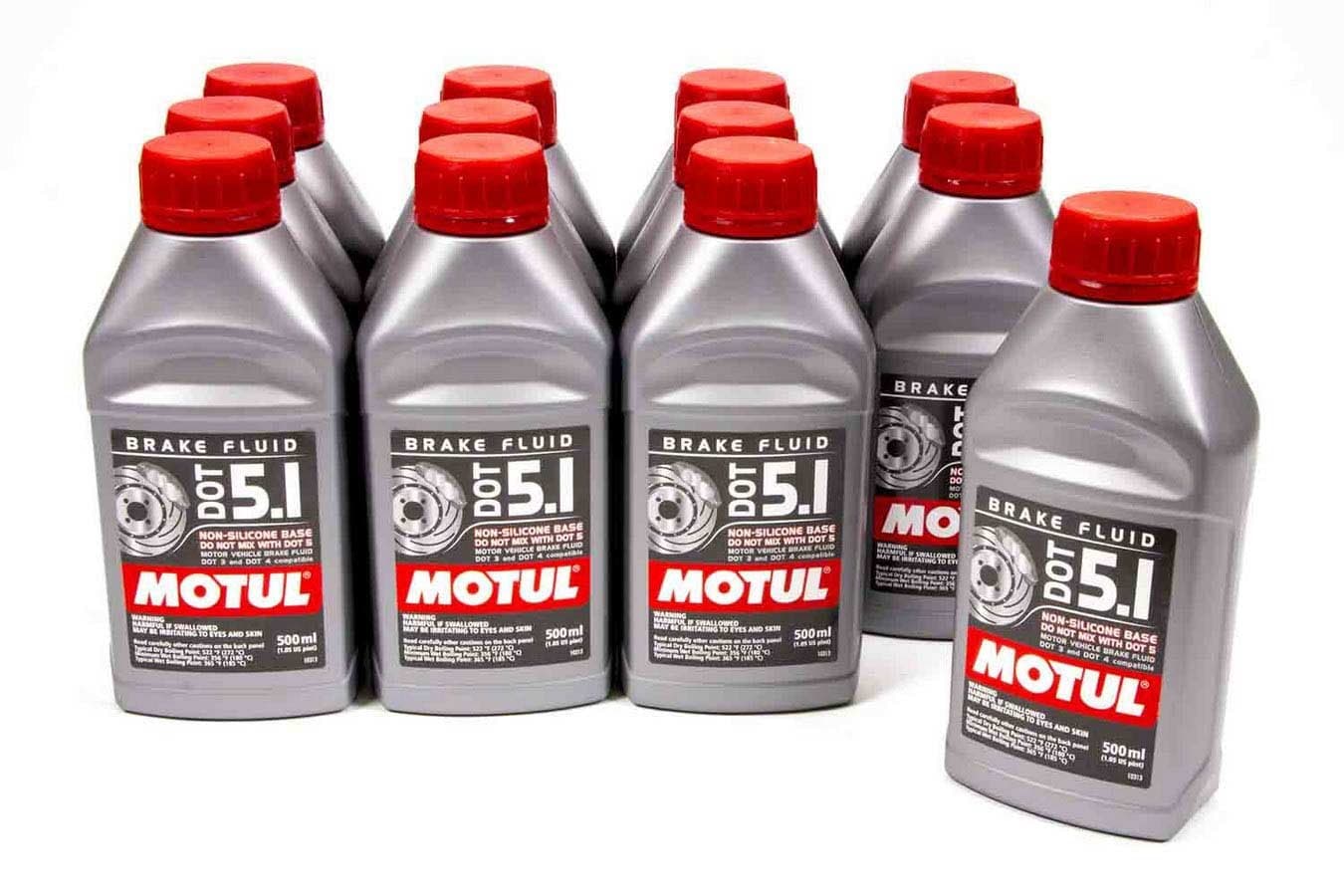 Motul Brake Fluid DOT 5.1 Non-Silicone Case 12-1/2