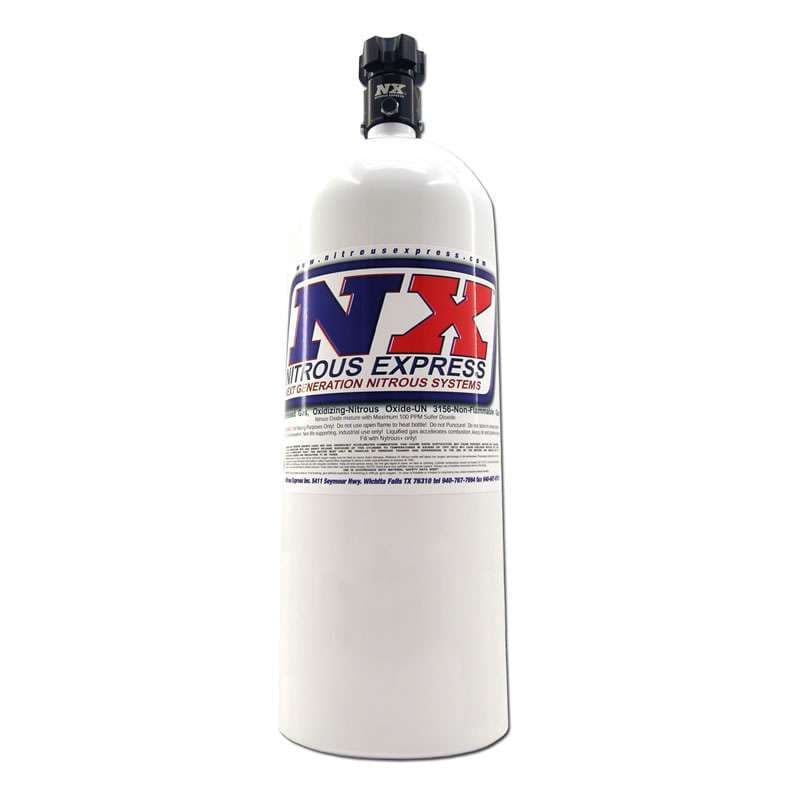 Nitrous Express 15lb. Nitrous Bottle - Std. PF Valve