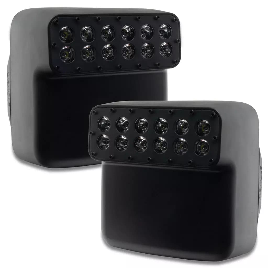 Oracle Lighting ORACLE Lighting LED Off-Road Side Mirrors for Jeep Wrangler JL / Gladiator JT