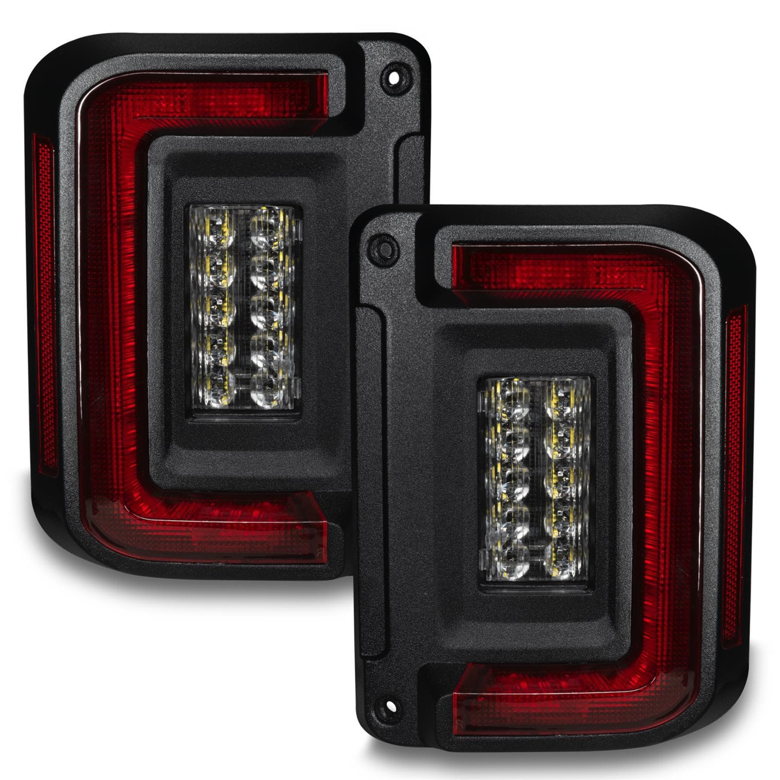 Oracle Lighting ORACLE Lighting Flush Mount LED Tail Lights for Jeep Wrangler JK