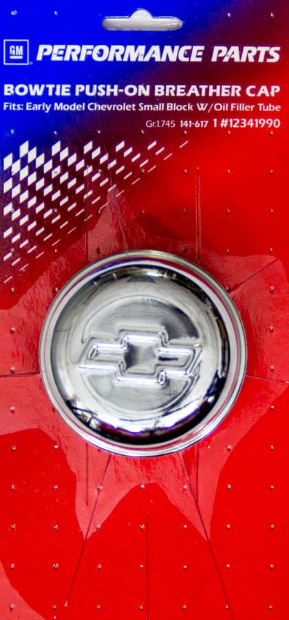 Proform Chrome Push On V/C Breather