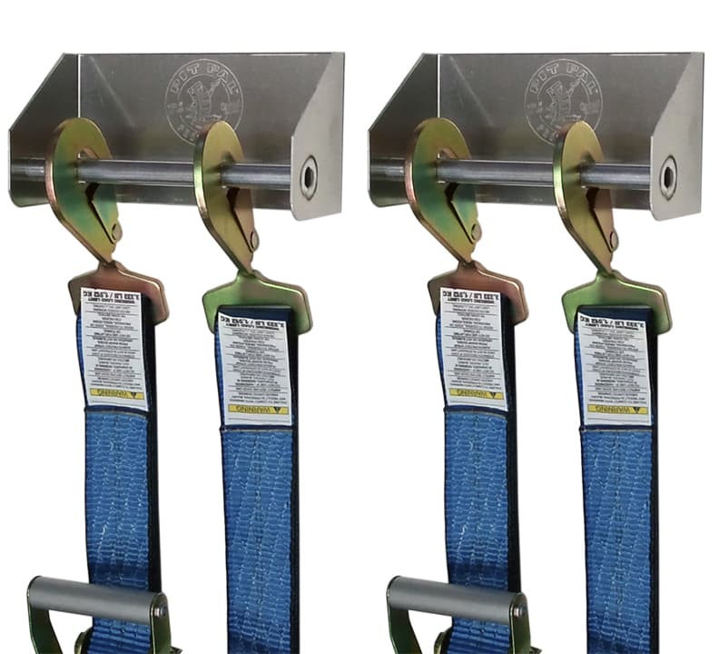 Pit-pal Products Tie Down Hanger Set 8x3.25