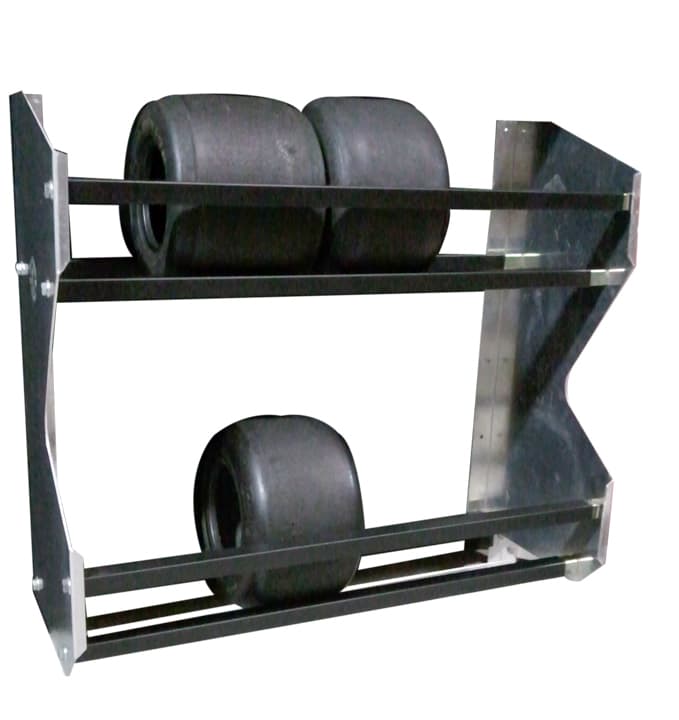 Pit-pal Products 2-Tier Karting Tire Rack