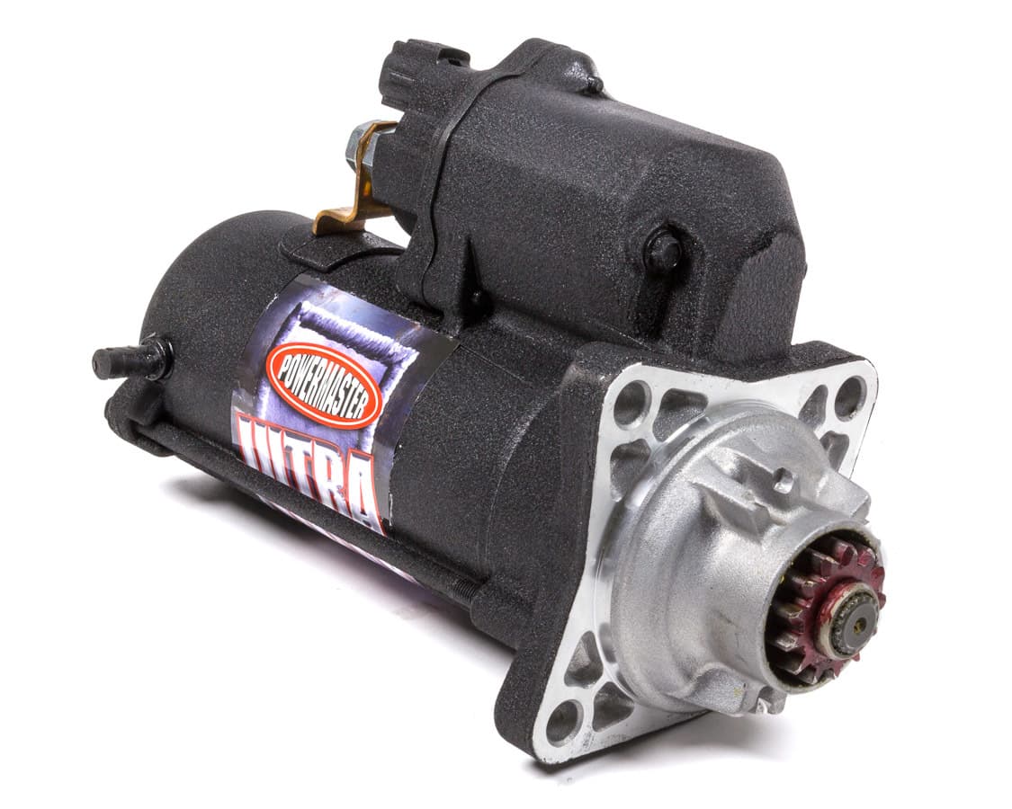 Power Master Ultra Duty Diesel Starter; 3.75:1 Gear Reduction; 260 ft./lb. Torque; Black Wrinkle Finish;