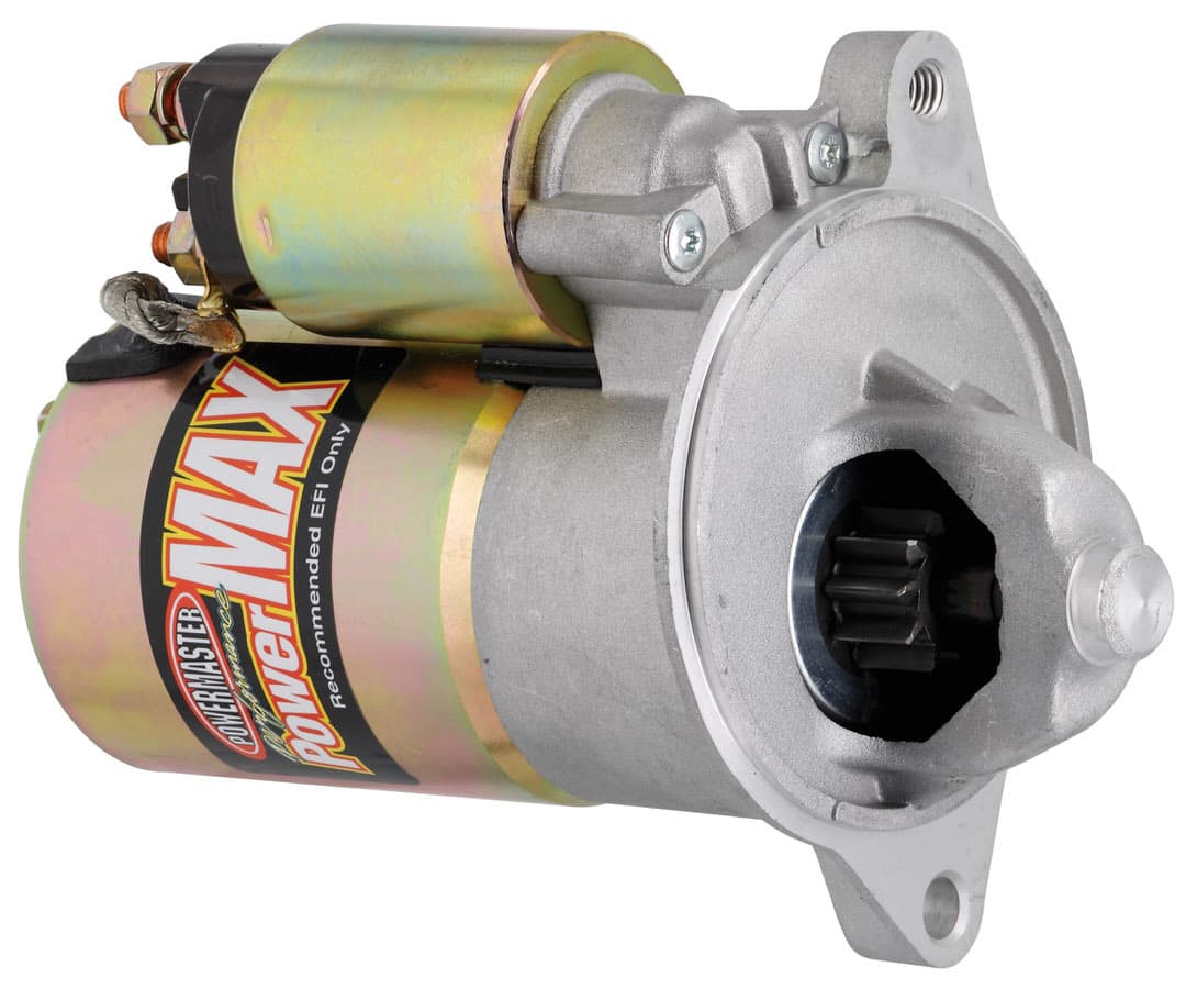 Power Master PowerMax Starter; Standard; 176/184 Tooth Flywheel; 160 ft./lb. Torque; 10:1 Compression Ratio; 4.25:1 Gear Reduction; Rated 1.4 kw;