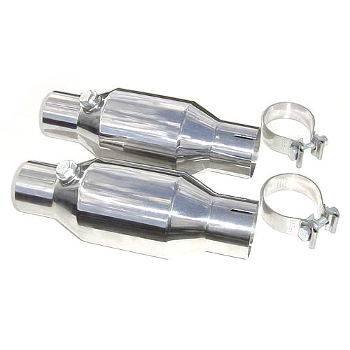 Pypes Performance exhaust Universal High Flow 2.5 Inch Mini Catalytic Converters Ceramic Substrate Pypes Performance Exhaust