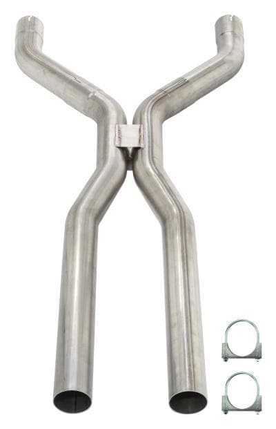 Pypes Performance exhaust 3 Inch Mandrel-Bent Tunnel Crossover Exhaust H-Pipe 409 Stainless Steel Pypes Exhaust