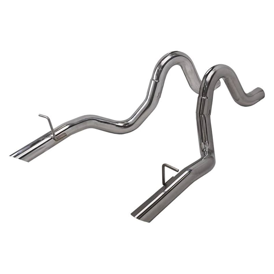Pypes Performance exhaust 1986-1993 Mustang 3 Inch Tailpipe Exhaust Kit 304 Polished Stainless Steel Pypes Performance Exhaust