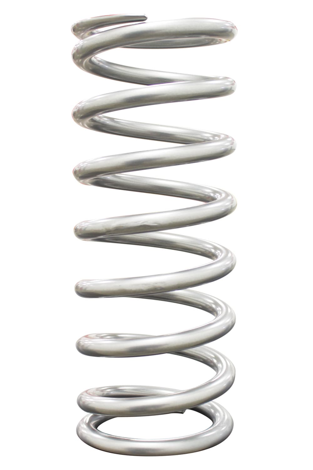 QA1 QA1 10HT500 Spring, Cr-Si High Travel 2-1/2 Id 10 X 500 Lbs/In. Silver Pwdr Coat