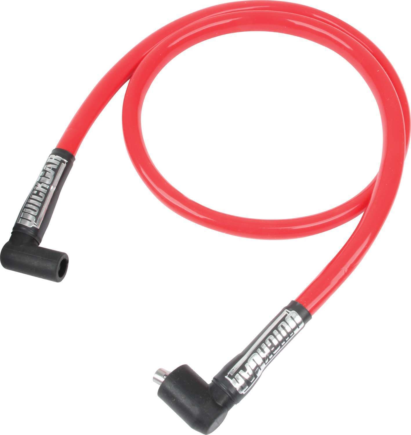 Quickcar Racing Products Coil Wire - Red 42in HEI/Socket