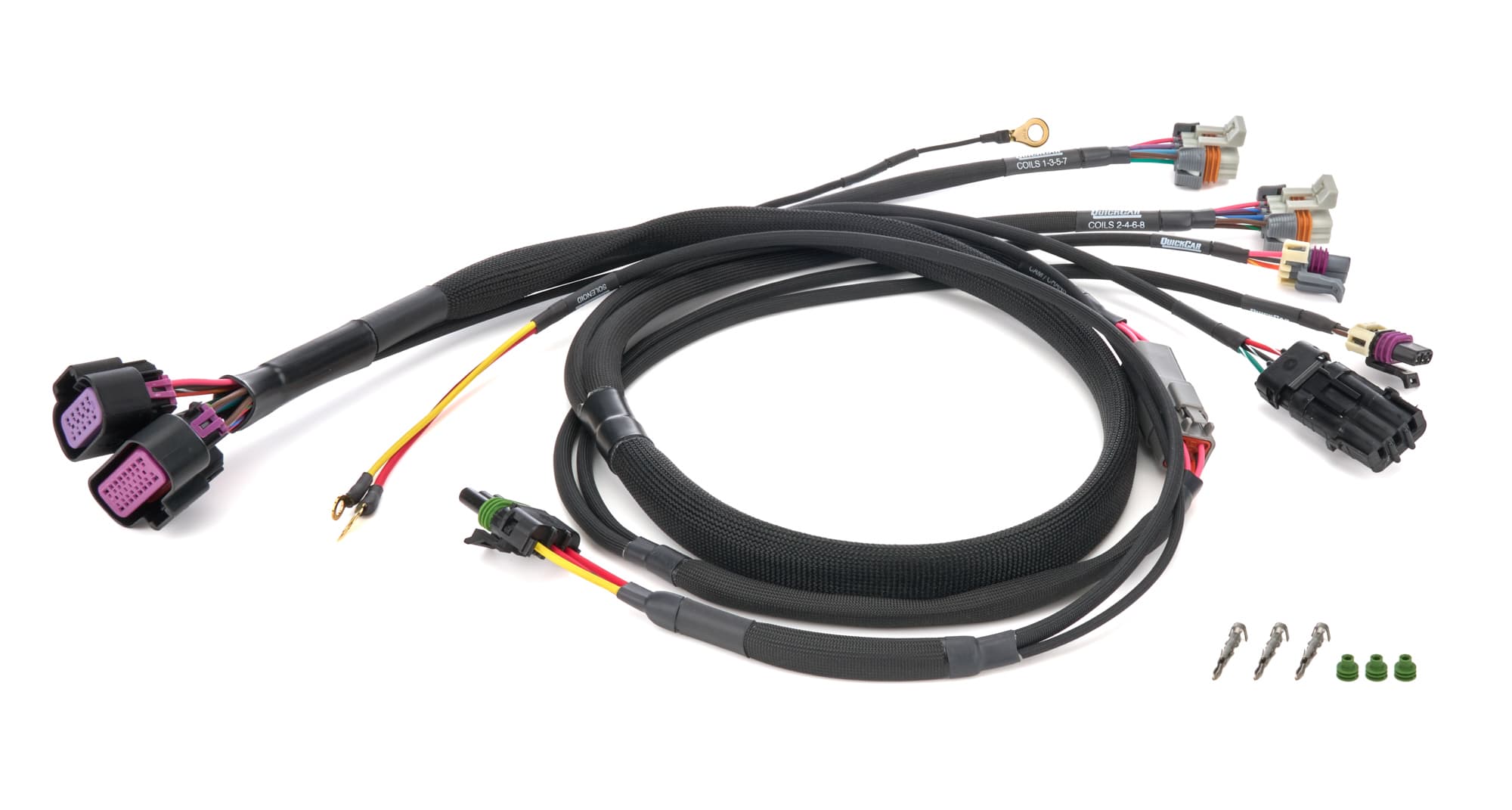 Quickcar Racing Products Wiring Harness MSD GM LS CT525Engine