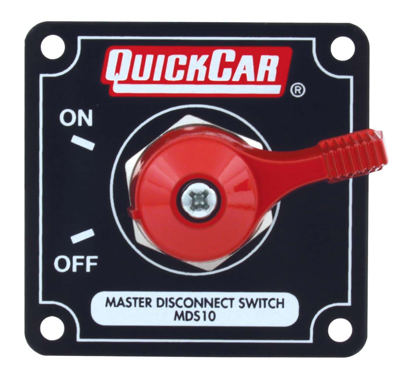 Quickcar Racing Products MDS10A Switch Black W/ Alternator Posts