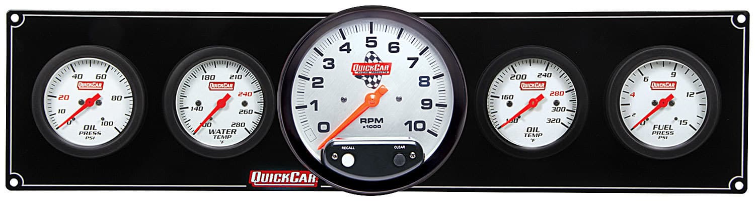 Quickcar Racing Products Extreme 4-1 OP/WT/OT/FP w/ 5in Tach