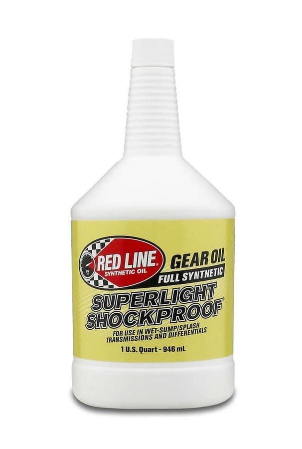 Red Line Oil Gear Oil Synthetic Superlight Shockproof 1 Quart Red Line Oil