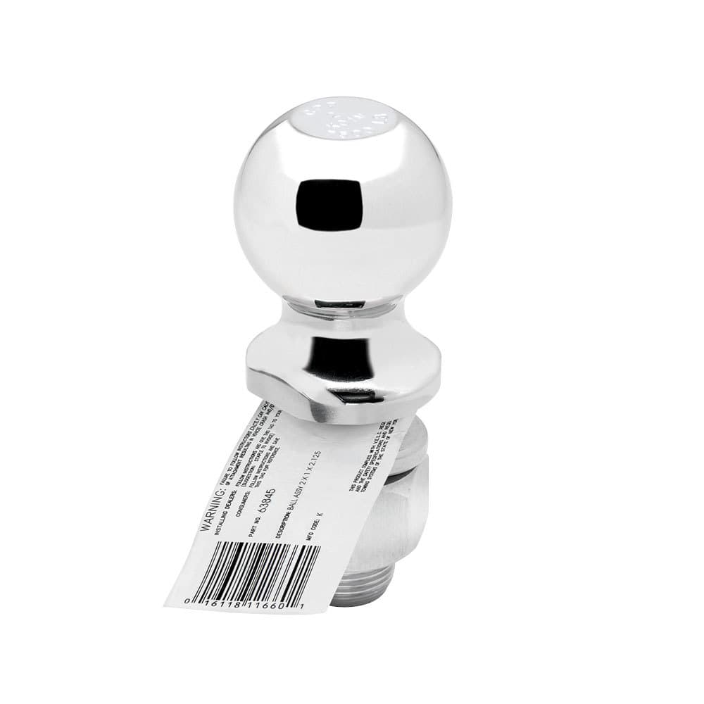 Draw-Tite 2IN X 1IN X 2 1/8IN 6000LB CHROME BALL