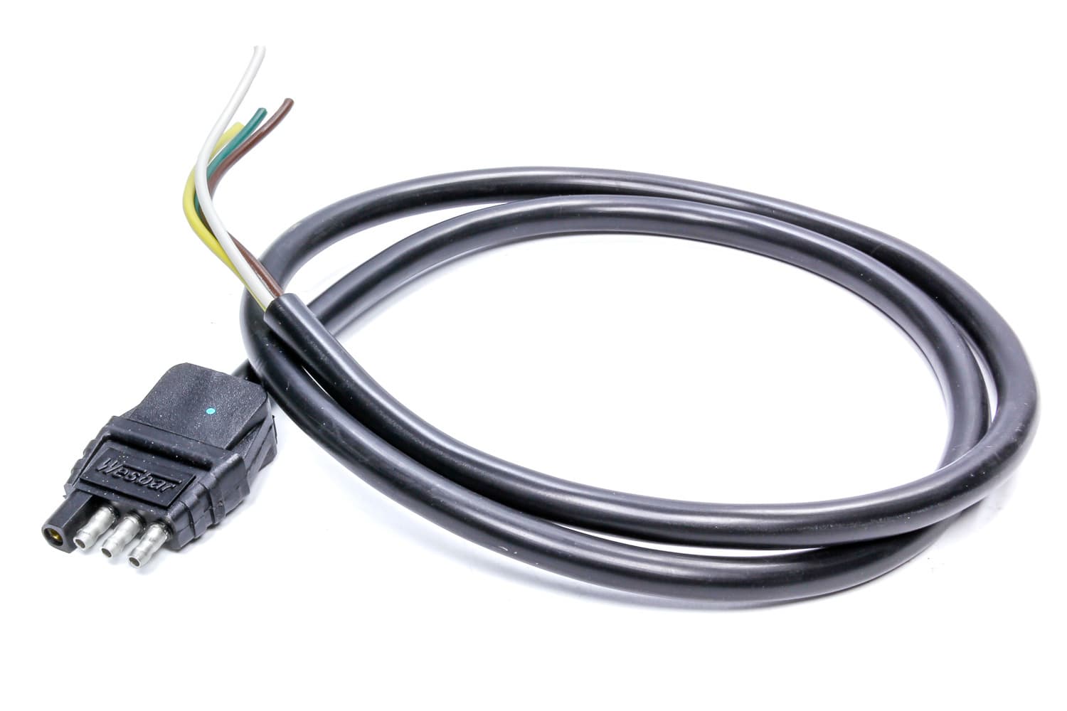 Draw-Tite 4FLAT TRAILER END CONNECTOR 4FT JACKETED CABLE