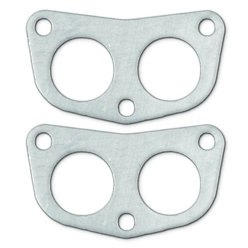 3BOLT IMPORT HEADS DUAL 13/4IN PORTS FLANGE EXHAUST GASKETS 2/SET