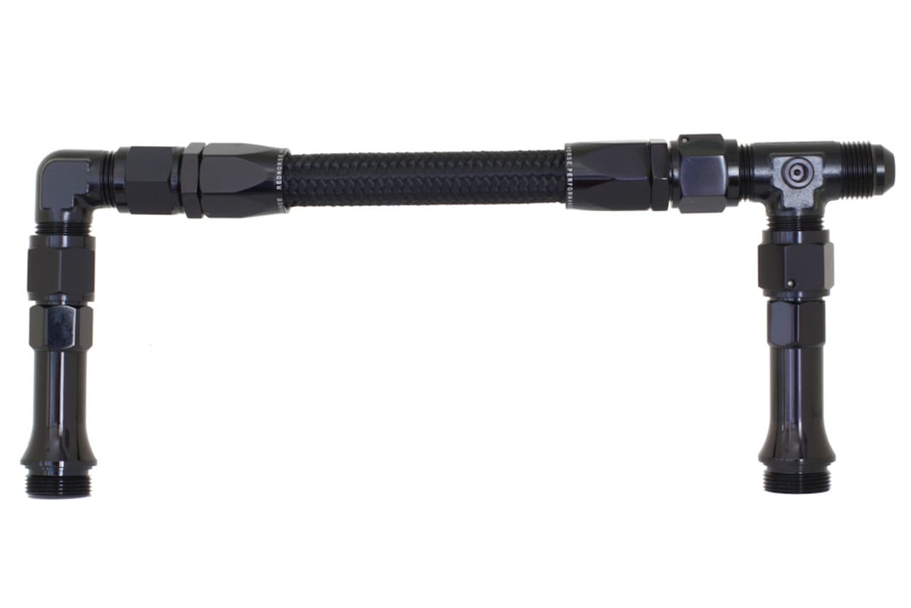 Redhorse Performance 08X 7/820 DUAL INLET TO FIT HOLLEY4150 (CENTER TO CENTER 9.3Ã¶) BLACK