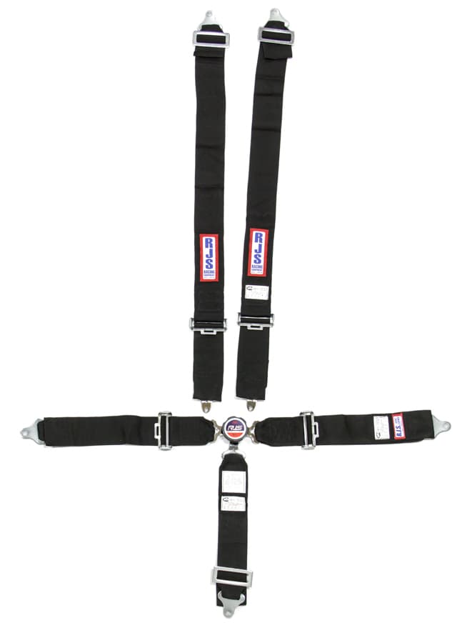RJS 5pt Harness System Q/R Bk Ind Bolt 3in Sub