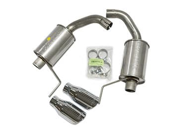 2015-2019 Mustang 3.7L2.3L ROUSH V6I4 Exhaust Kit - Round Tip 304SS
