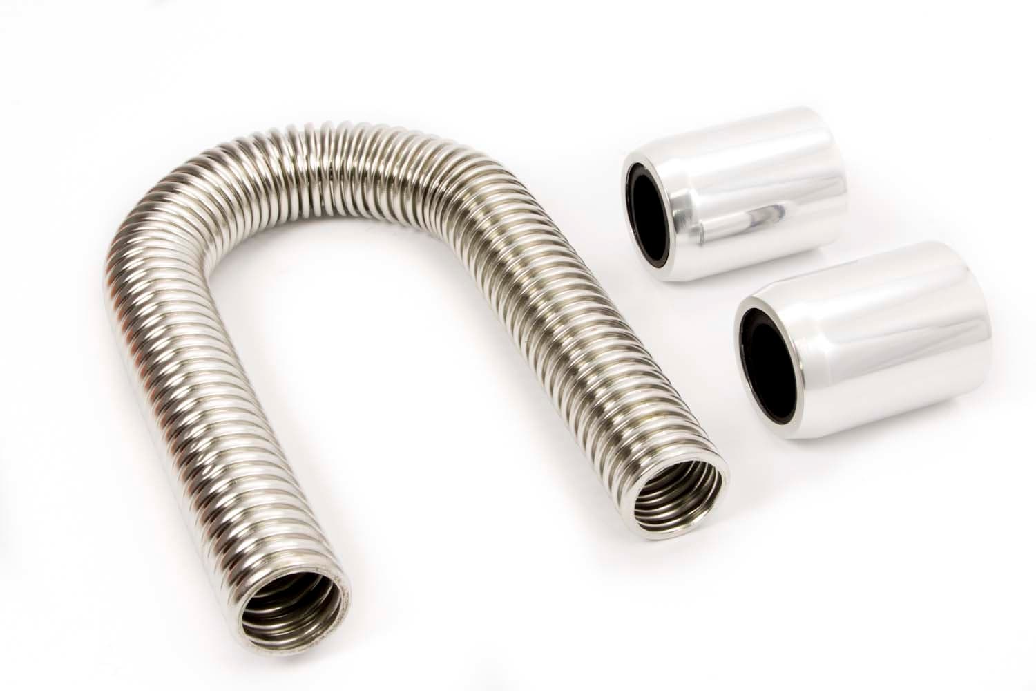 Racing Power Company 48in Stainless Hose Kit w/Polished Ends