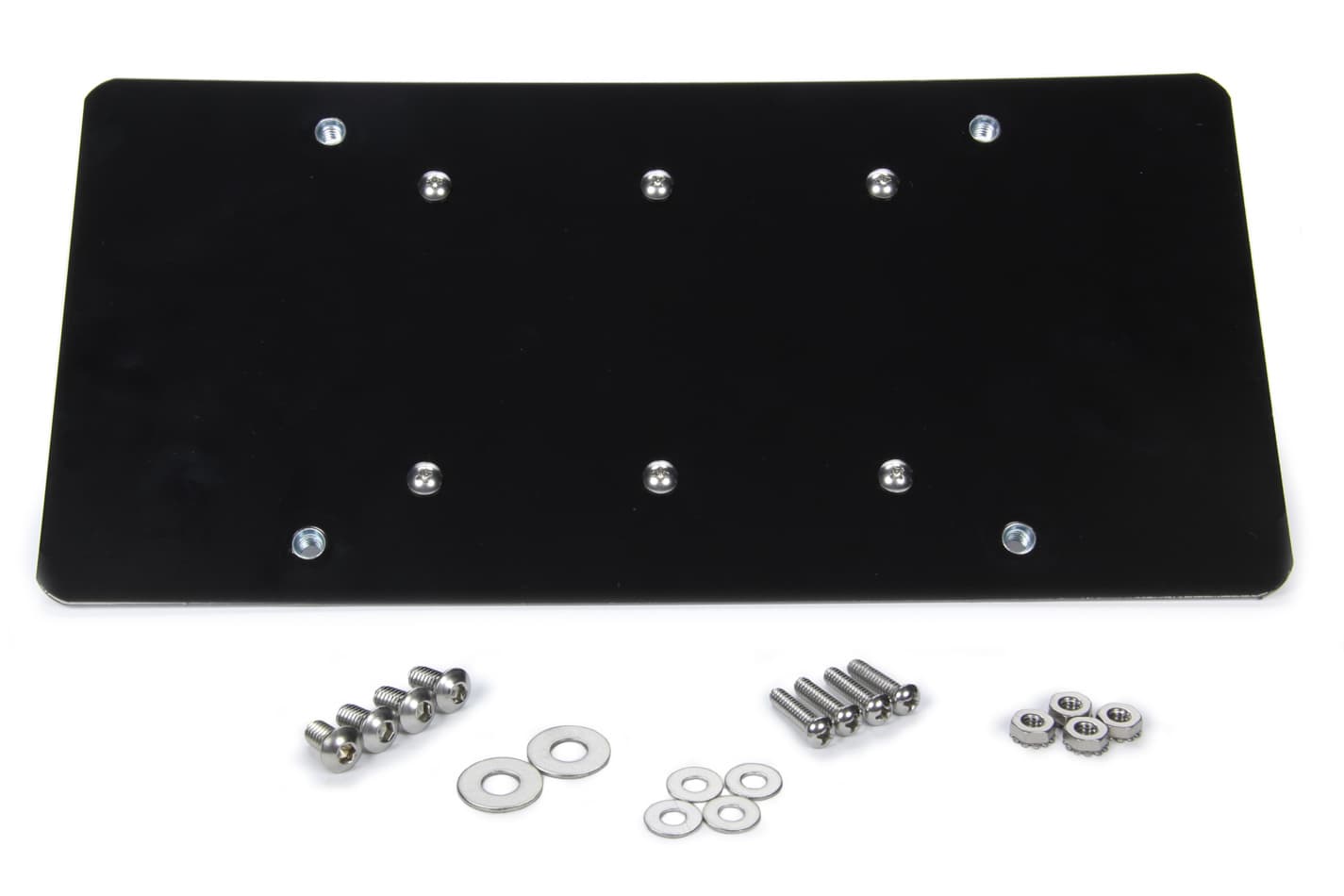 Rugged Ridge FRONT HAWSE FAIRLEAD LICENSE PLATE MOUNTING BRACKET(WONT WORK ON ALL HAWSE FAIRL