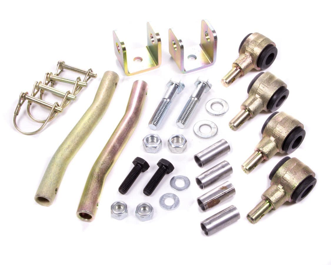 Skyjacker Sway Bar Extended End Links Disconnect Front Lift Height 2.5-4 Inch Double Black Rubber Bushings 97-06 Jeep Wrangler 97-06 Jeep TJ Skyjacker