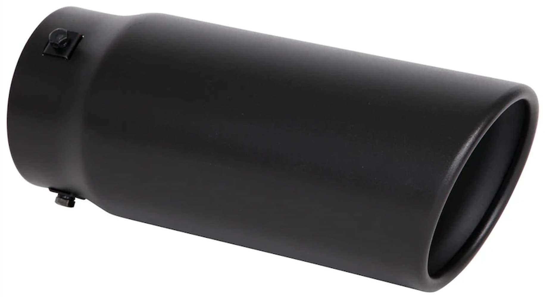 EXHAUST TIP; 4.5IN SLANT; BLACK