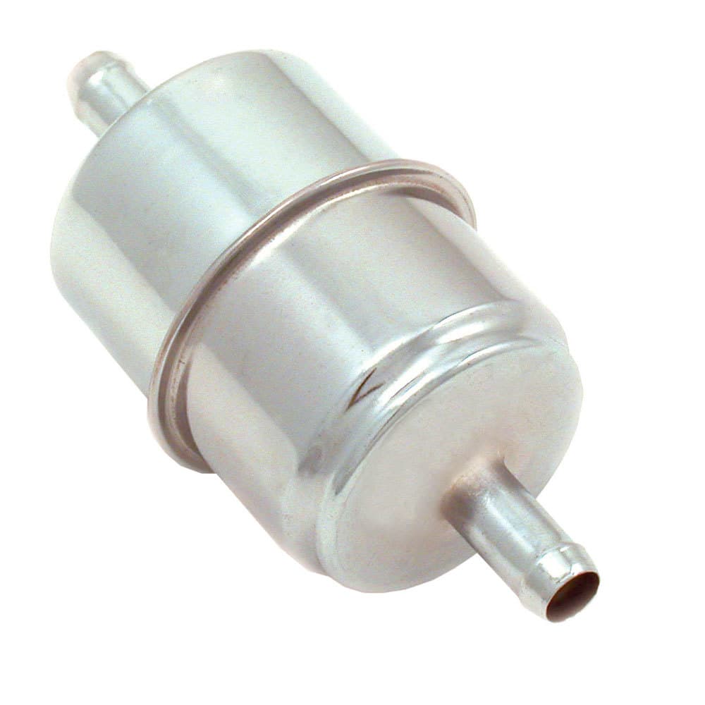 CHROME CANISTER FUEL FILTER