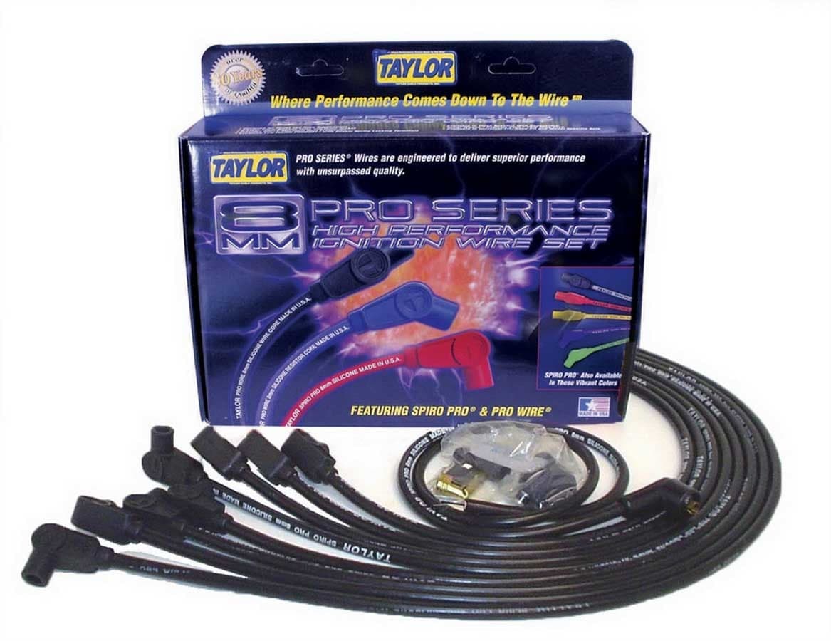 Taylor Cable SBC 8MM Pro Race Wires- Black