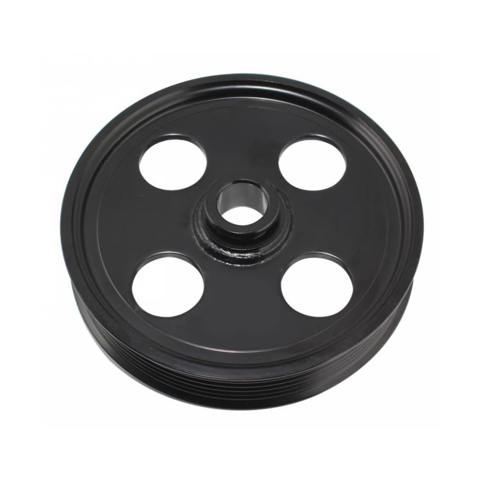 Tuff Stuff Performance Accessories Type II Power Steering Pulley 6 Groove Black
