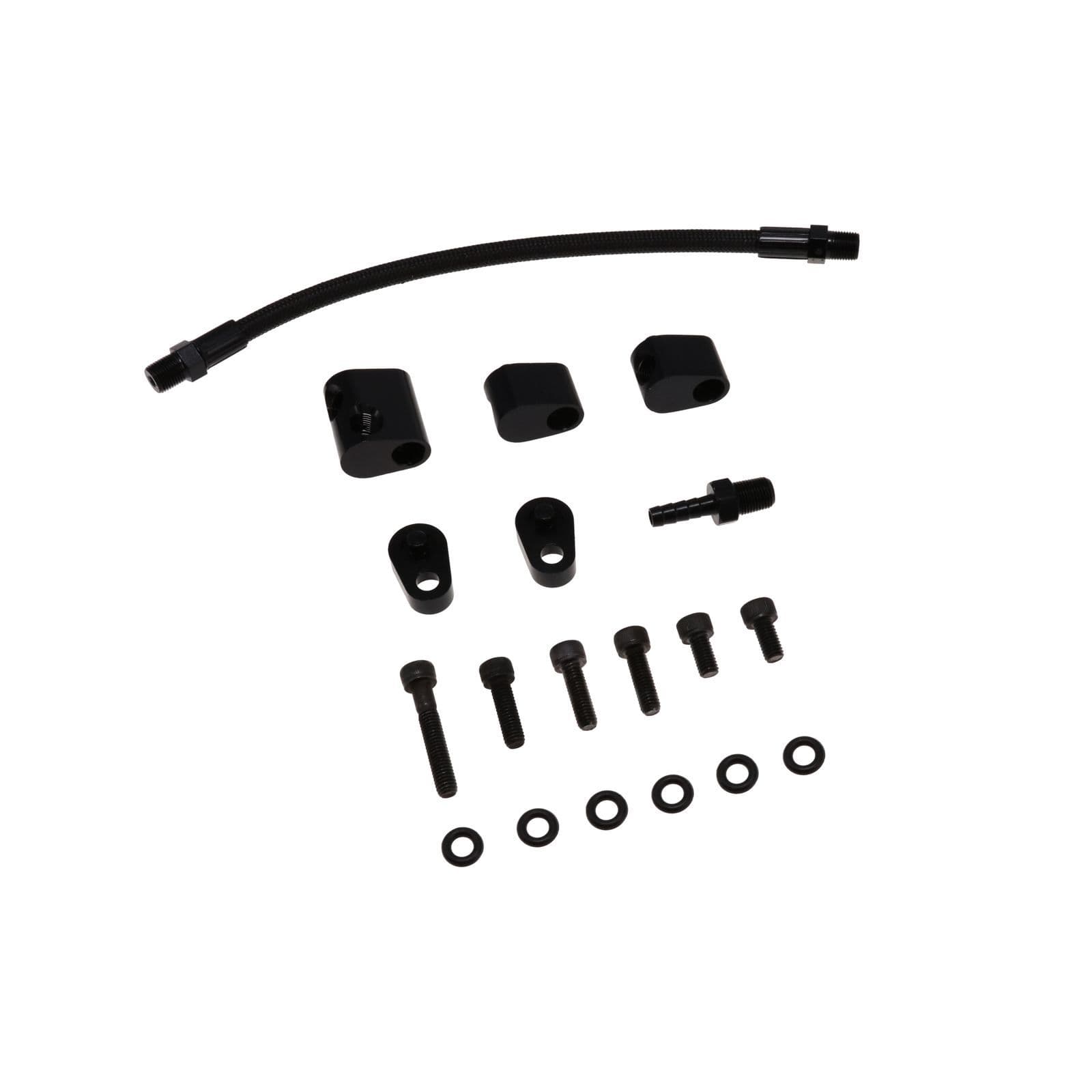 LS Steam Vent Kit Black