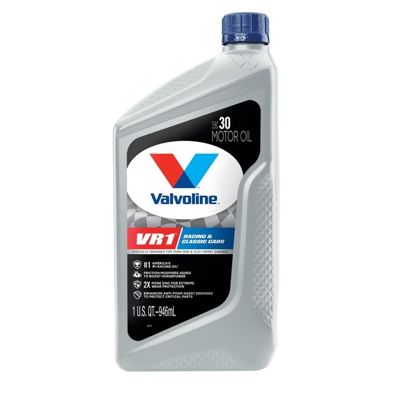 HP 30W Racing Oil VR1 1 Quart Valvoline