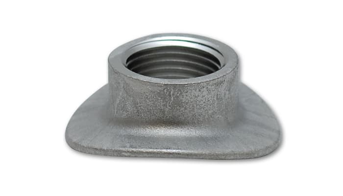 Vibrant Performance Oxygen Sensor Weld Bung; M18 x 1.5 Thread Size; 304 Stainless Steel; 1 pc.; Saddle Style;