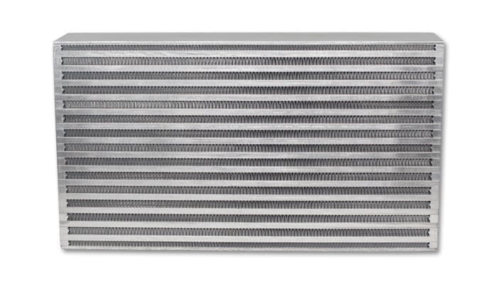 Vibrant Performance Intercooler Core; 17.75 in. Core Width; 3.5 in. Core Thickness; 9.75 in. Height; 6061 Aluminum;