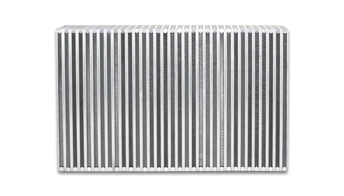 Vibrant Performance Vertical Flow Intercooler Core; 22 in. Core Width; 4.5 in. Core Thickness; 14 in. Height; 6061 Aluminum;