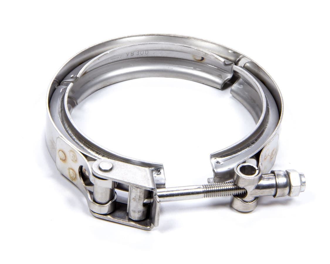 Vibrant Performance Quick Release V-Band Clamp; 2.75 And 3 in. Matiching Tube Size; 3.8125 in. Flange OD; 300 Series Stainless Steel;