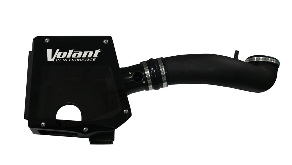 Volant Cold Air Intake Kit; Incl. Closed Filter Box/Air Duct/DryTech 3D Synthetic Filter/Connectors/Clamps;