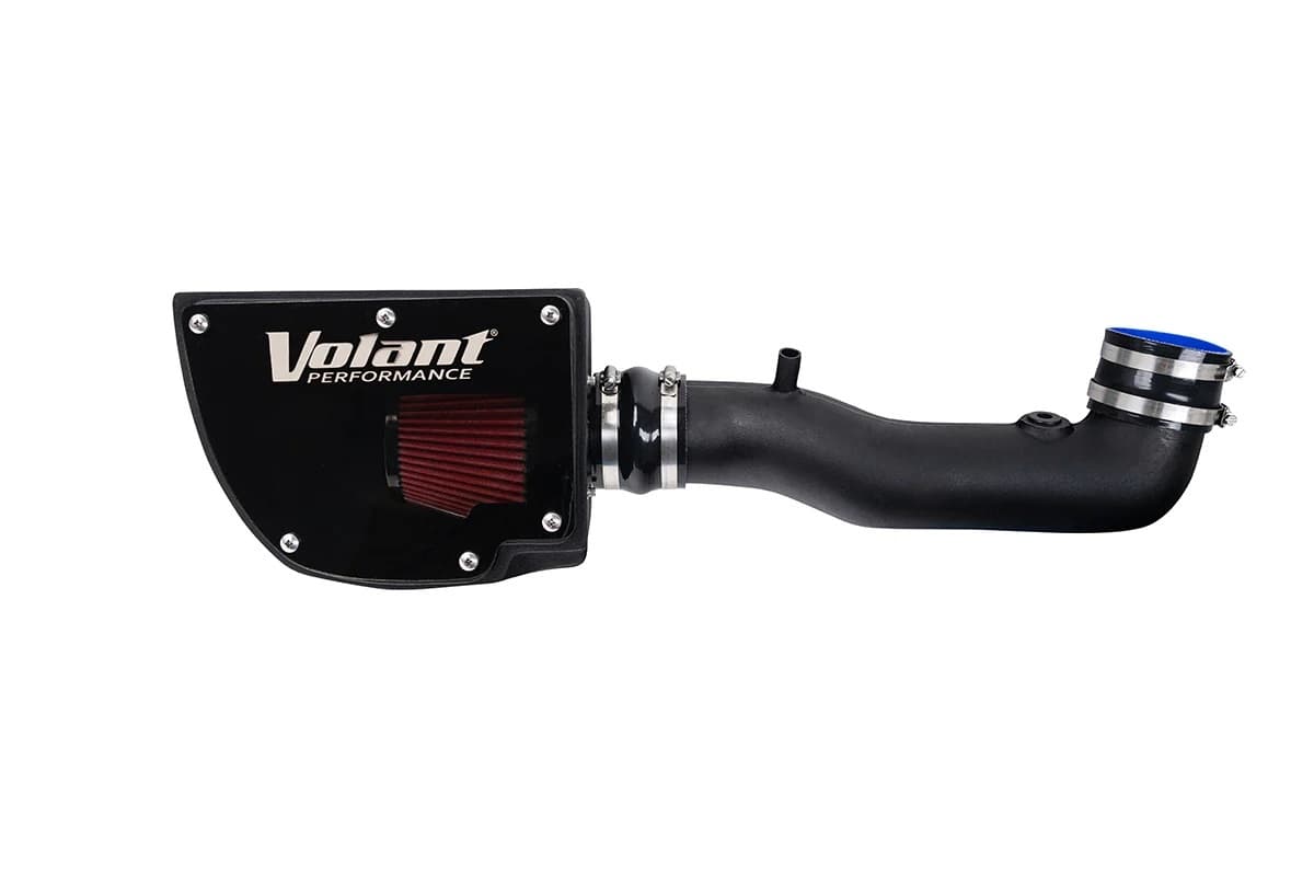Volant Cold Air Intake Kit; Incl. Closed Filter Box/Air Duct/DryTech 3D Synthetic/Connectors/Clamps;