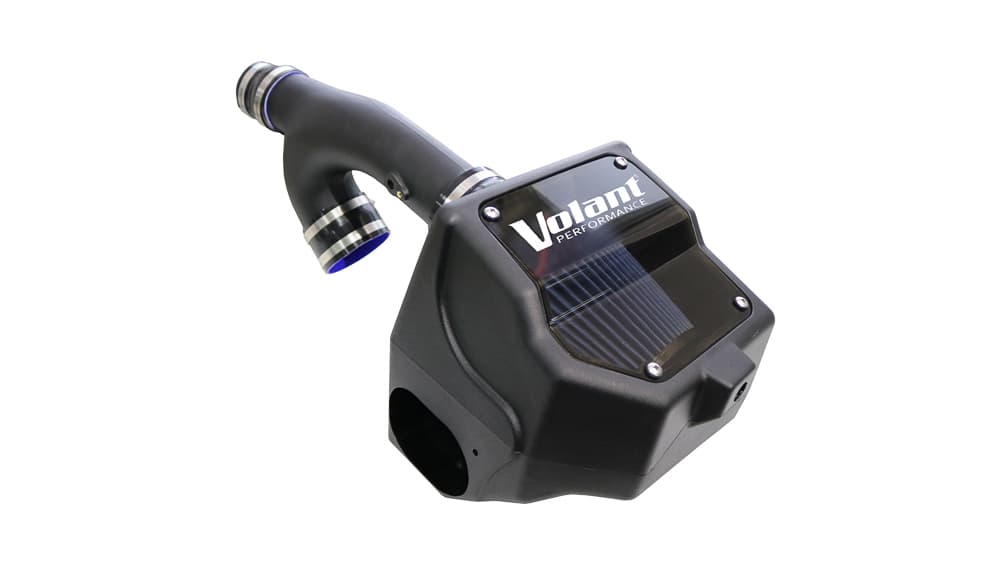 Volant Cold Air Intake Kit; Incl. Closed Filter Box/Air Duct/PowerCore® Filter/Connectors/Clamps;