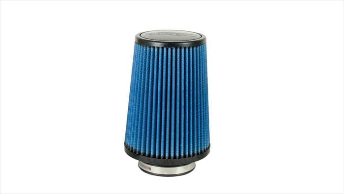 Volant Pro 5 Air Filter; Round; 3.5 in. Flange; 6 in. Base; 4 3/4 in. Top; H-8 in.; Blue; Fits PN[12856/16597/16857151/16857152/16857153/18047];