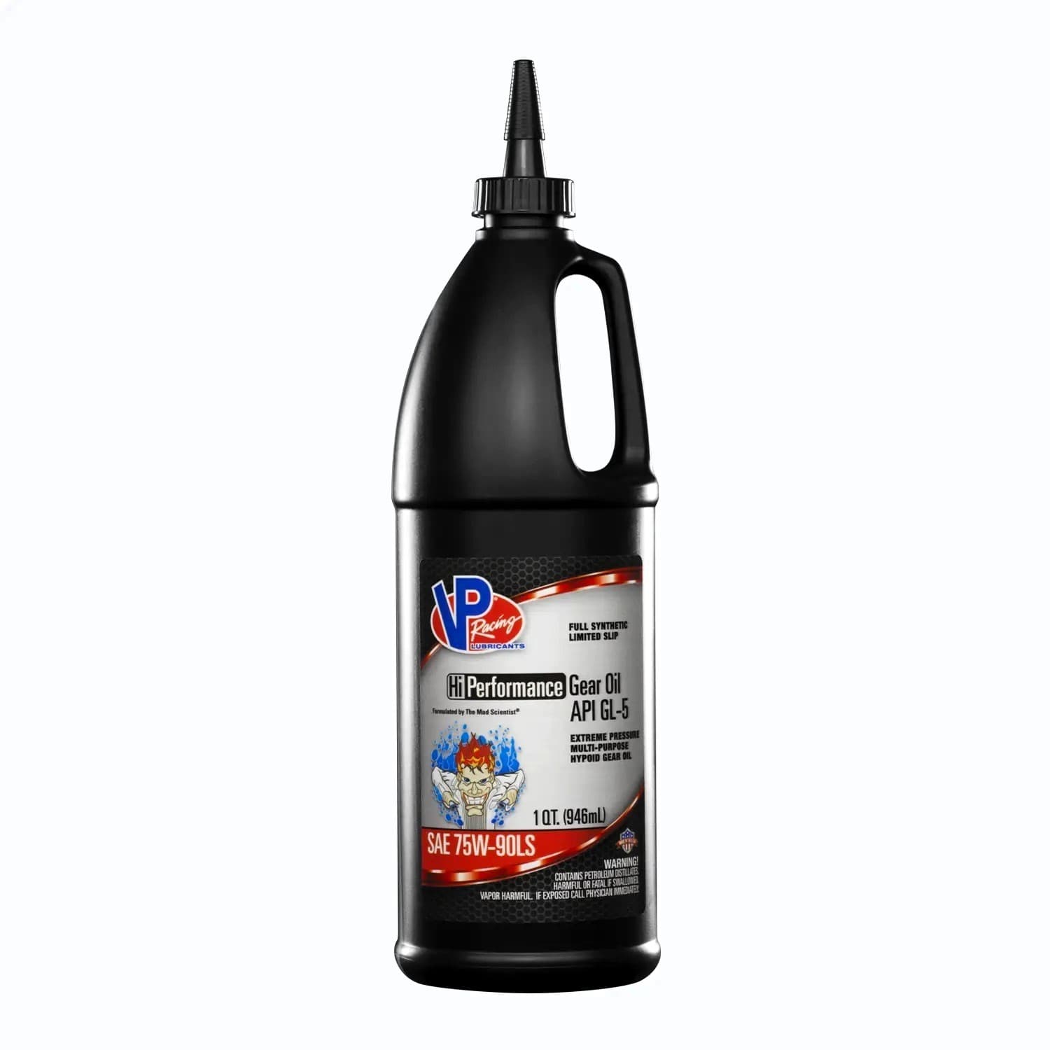 VP Racing Fuels VP Racing Fuels 2885 Full SYN GL-5 75W-90 HI-PERF Gear Oil Qt