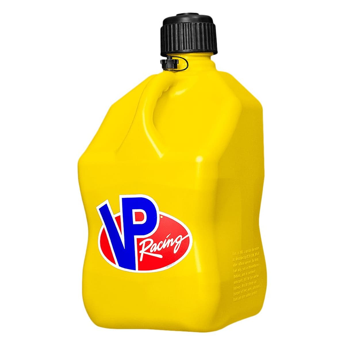 VP Racing Fuels VP Racing Fuels 3552-CA Yellow VPSQ 5.5 Gal MS Container